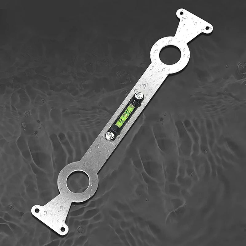 Stainless Steel Pipe Leveler for Water Heater & Shower Install
