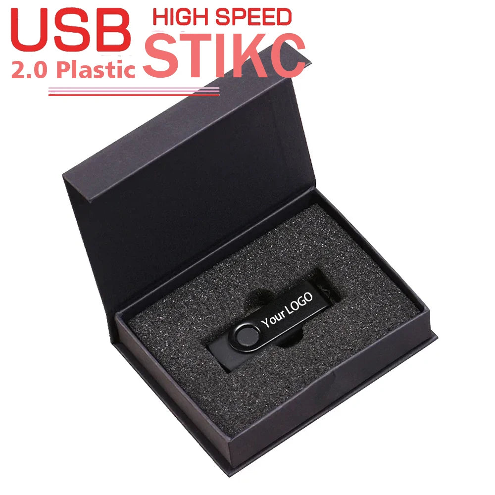 JASTER USB Flash Drive 8GB–128GB | Rotatable Memory Stick USB Flash Drive PRIMED