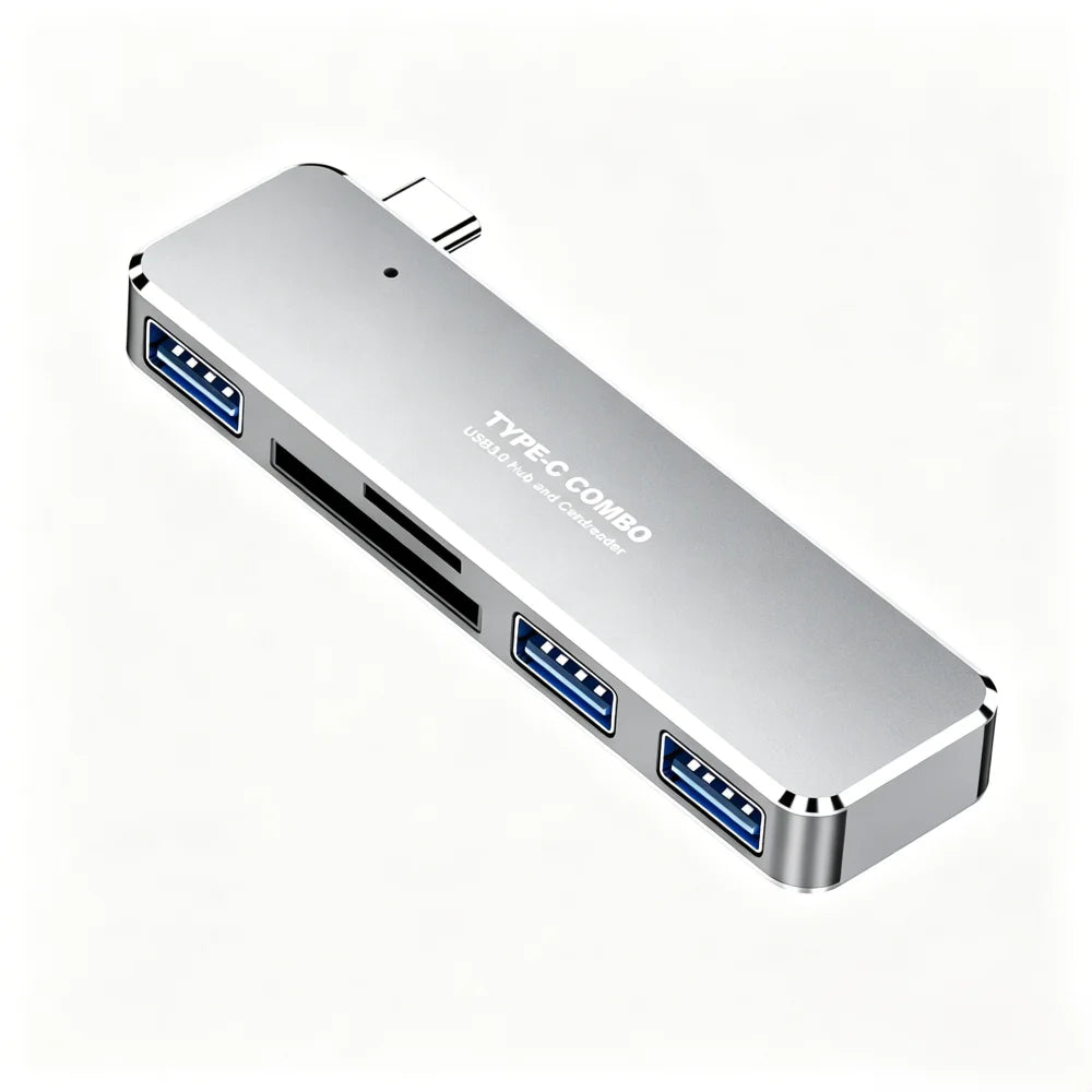 USB-C Hub Adapter – USB 3.0, SD & TF Reader for MacBook USB-C Hub Adapter PRIMED HW-TC25YIN