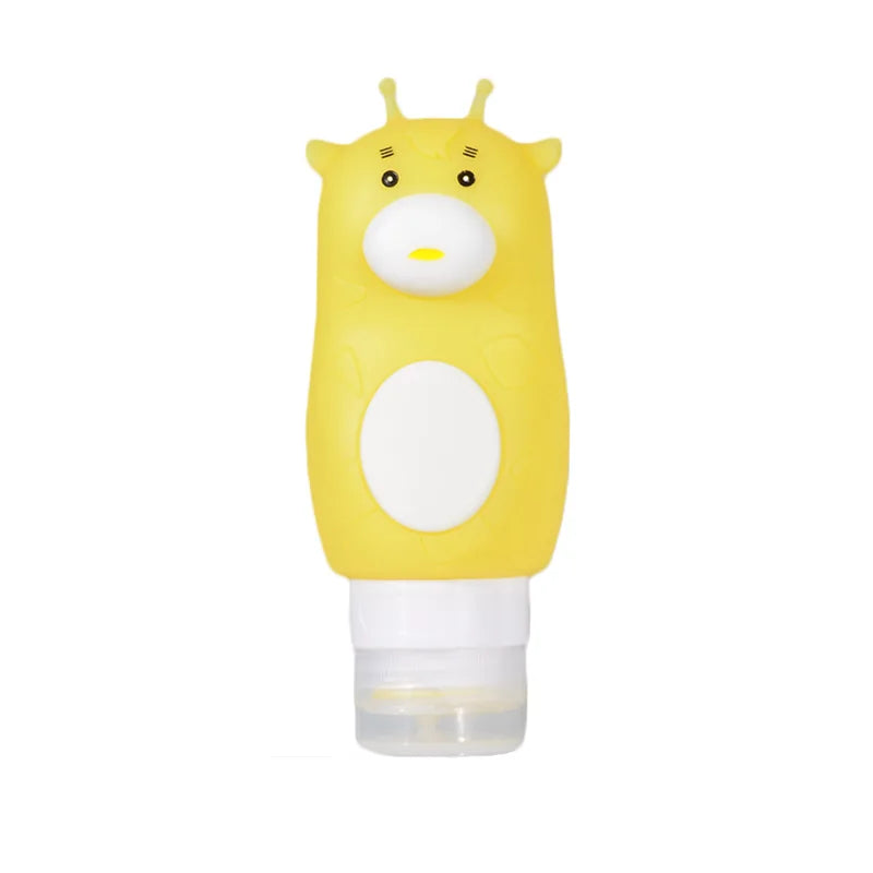 Silicone Refillable Travel Bottles – 50ml 70ml 90ml Squeeze