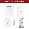 HPRT MT53 Pocket Photo Printer 2x3" Wireless Bluetooth Zink Pocket Photo Printer PRIMED MT53 Standard