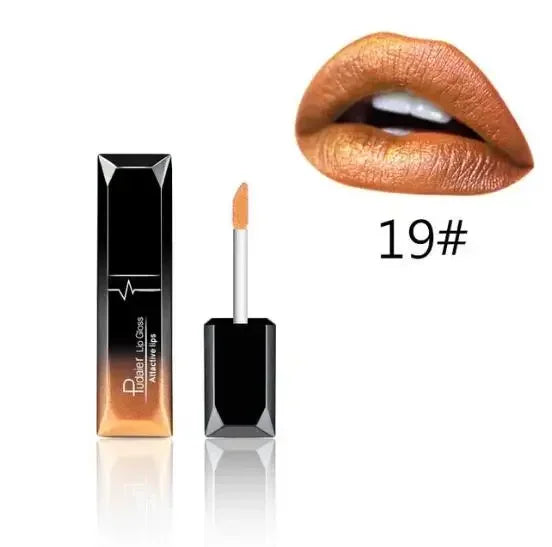 Pudaier 21-Color Matte Liquid Lipstick & Lip Gloss Set