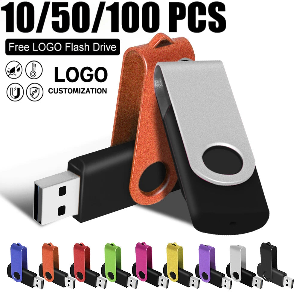Bulk Metal USB Flash Drives 4GB–64GB | Custom Logo Engraved USB Flash Drive PRIMED