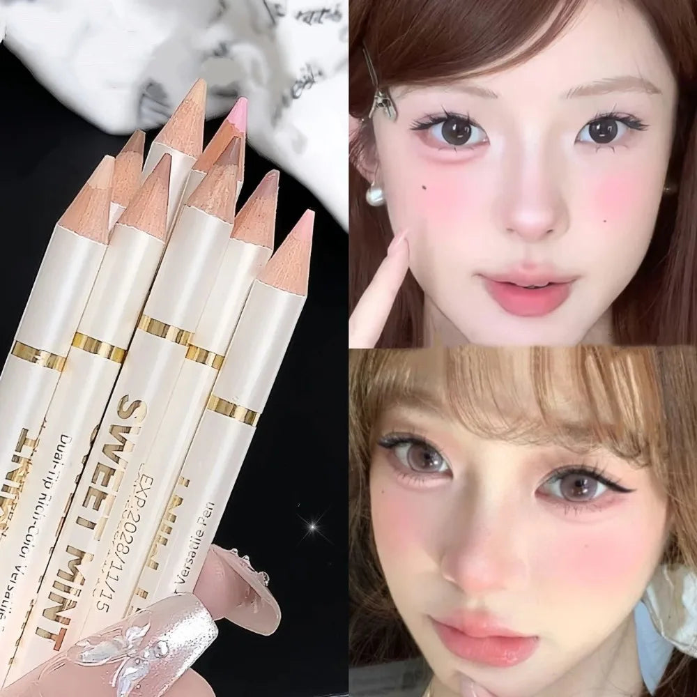 2-in-1 Silkworm Eyeliner & Highlighter Pencil – Waterproof Eyeliner Pencil PRIMED