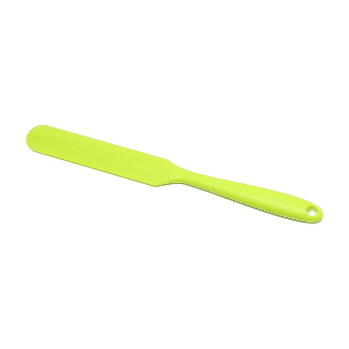 LMETJMA Silicone Jar Spatula – Heat Resistant Baking Scraper Silicone Jar Spatula PRIMED green