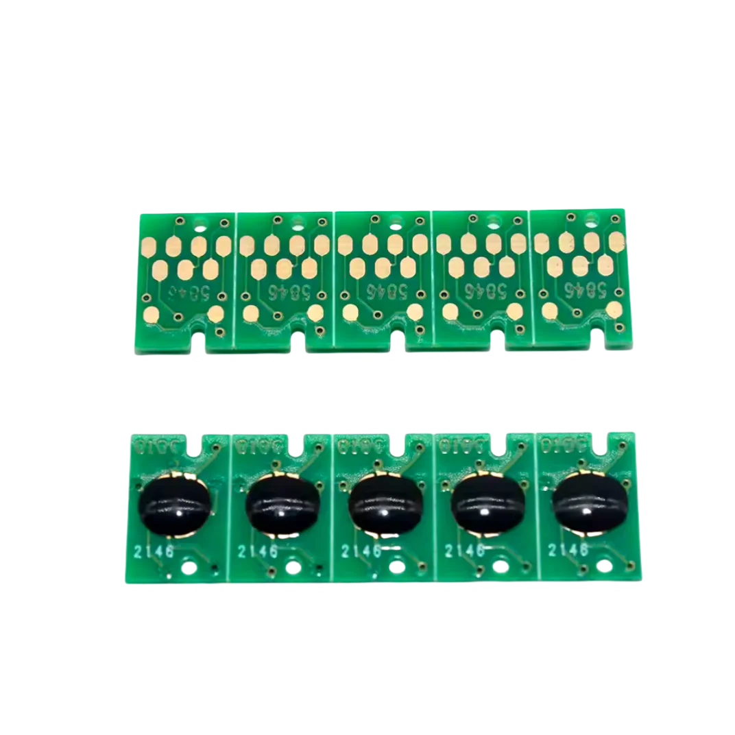 Epson T5846 One-Time Cartridge Chip 50-Pack | PictureMate PM225 Printer Cartridge Chip PRIMED