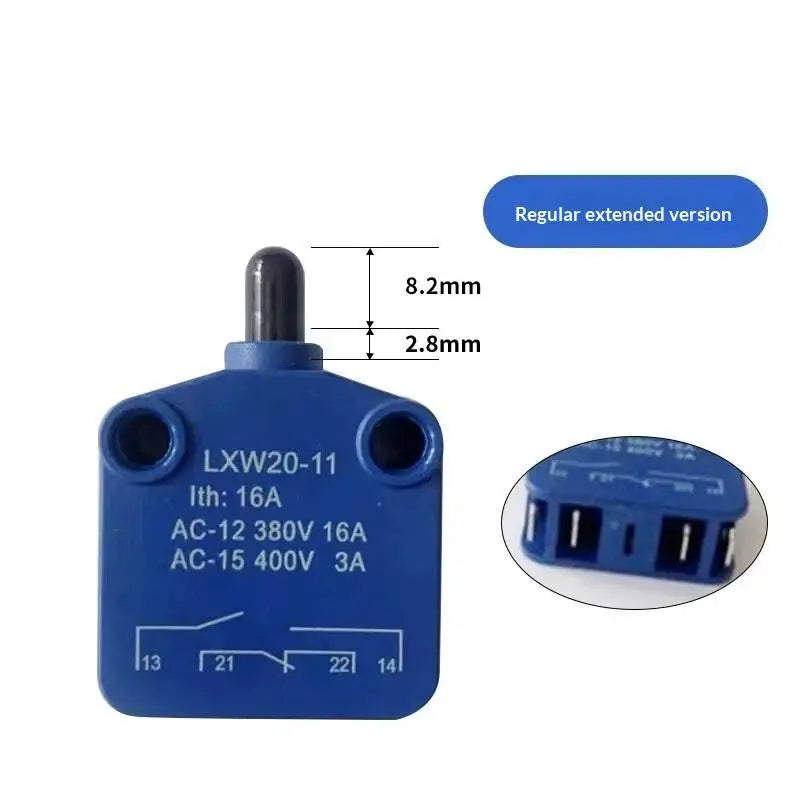 LXW20-11/M Micro Limit Switch 16A 1NO 1NC Silver Contact Micro Limit Switch PRIMED A2
