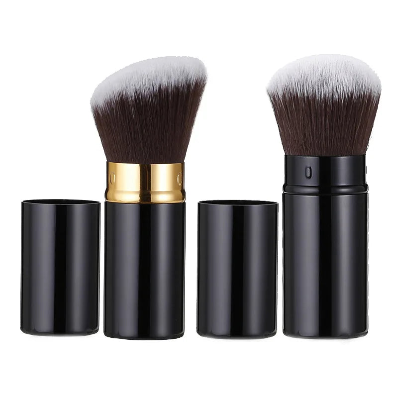 Retractable Powder Blush Brush – Mini Portable Makeup Brush