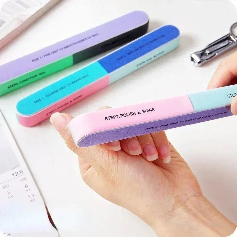 Professional Nail Polishing & Shaping File Bands – Home & Salon