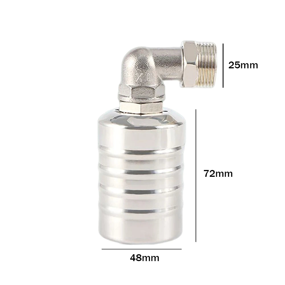 304 Stainless Steel Float Valve – Auto Water Level Control Float Valve PRIMED