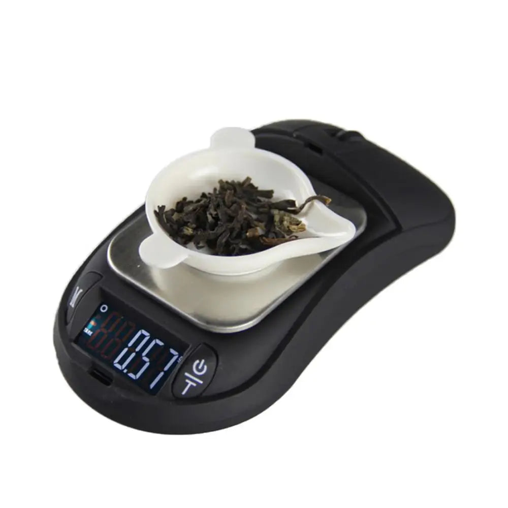 Mouse-Shaped Pocket Jewelry Scale 200g/0.01g LCD Digital Pocket Digital Scale PRIMED
