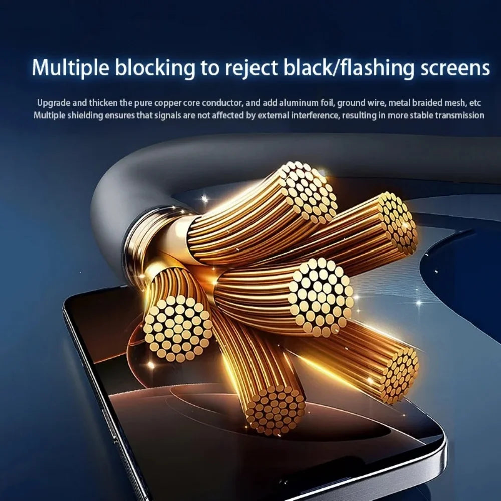 USB-C to USB-C PD Fast Charging Cable – LED Display, 6A USB-C Charging Cable PRIMED