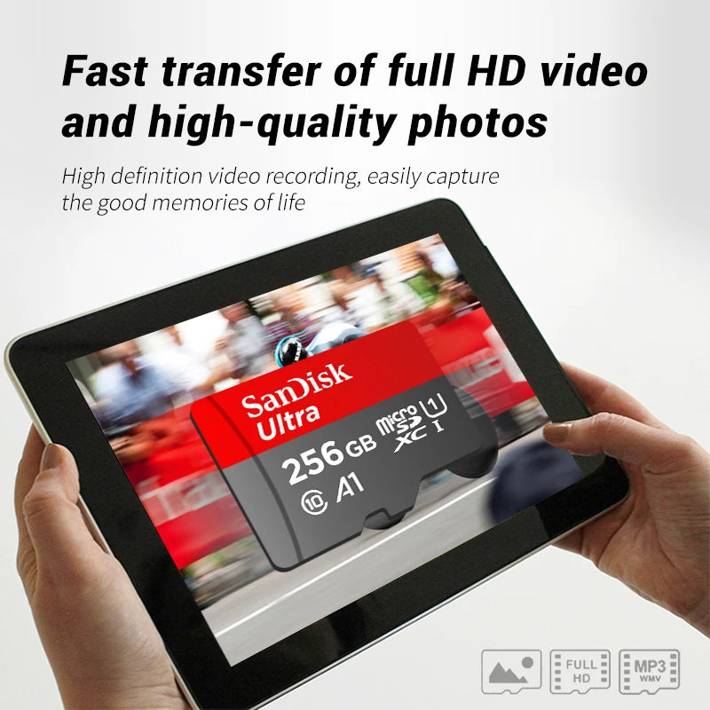 SanDisk Micro SD Card A1 C10 32GB–1TB | Up to 150MB/s