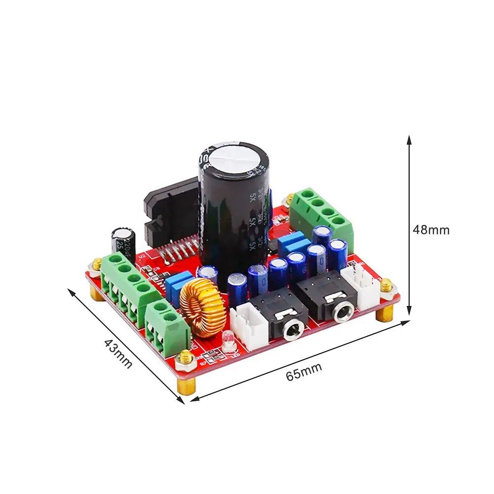 TDA7850 4-Channel AMP Board with BA3121 Noise Reduction Audio Amplifier Board PRIMED
