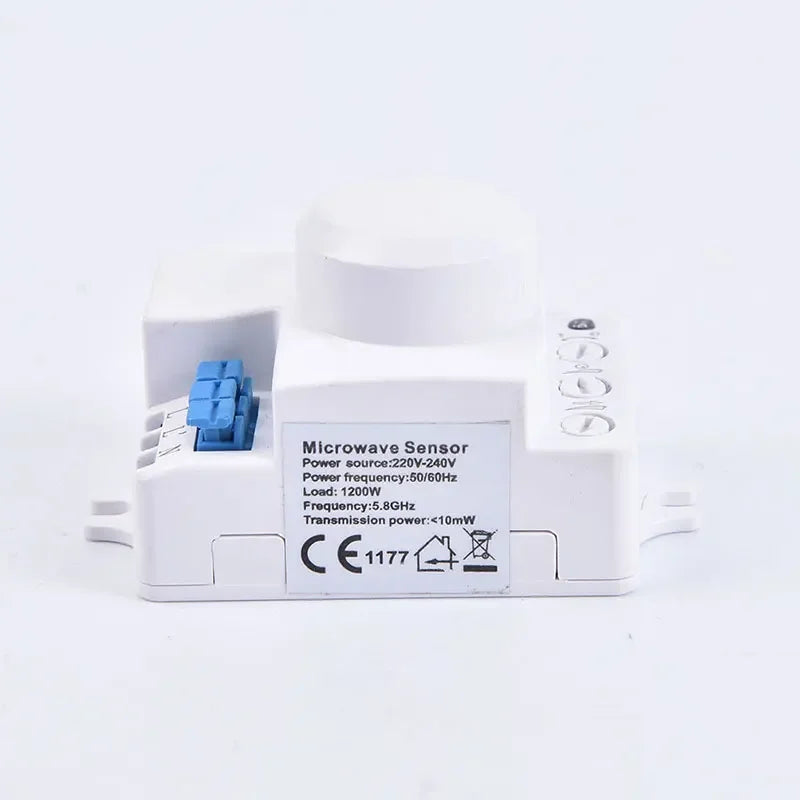 5.8GHz Microwave Radar Motion Sensor Switch 360° 220V