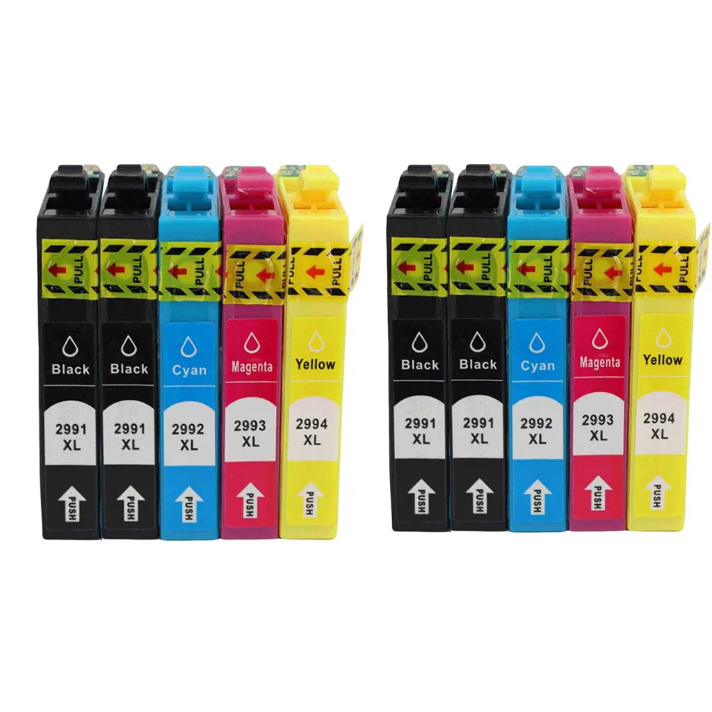 T29XL Compatible Ink Cartridges for Epson XP-235 XP-332 XP-432 Ink Cartridge Set PRIMED 2set add 2Bk