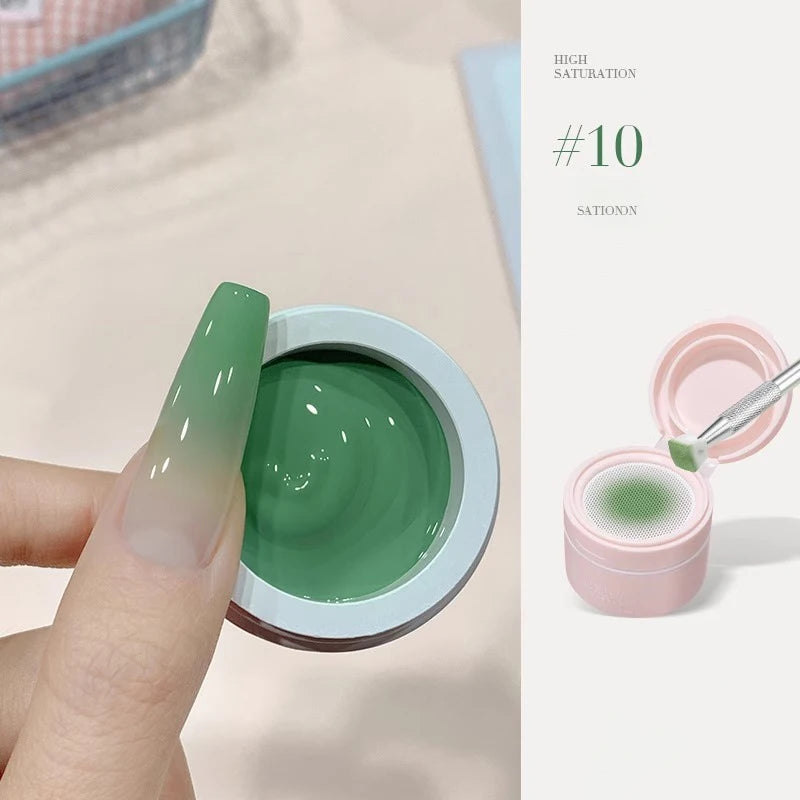 12-Color Air Cushion Patting Gel | Gradient UV Nail Art Gel Nail Art Gel PRIMED 10