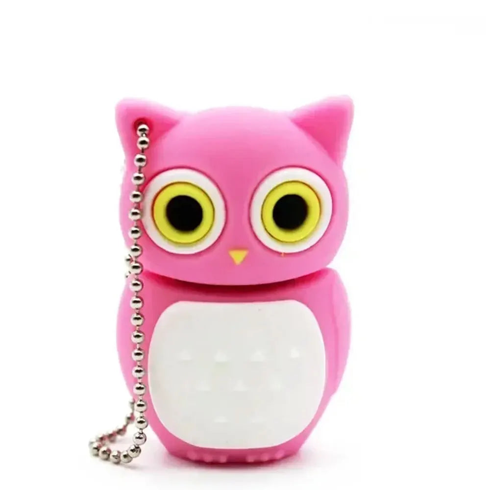 Cute Animal USB Flash Drive 8GB–128GB | Penguin Cat Owl Frog USB Flash Drive PRIMED 8 GB style-5