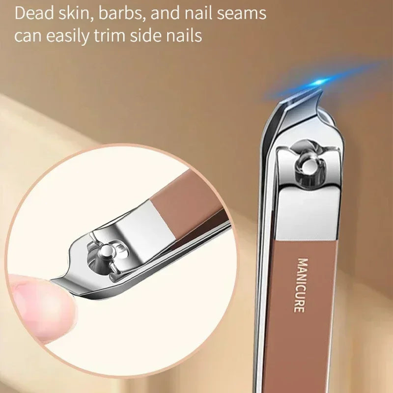 Stainless Steel Manicure Kit – Portable Nail Clipper Set Manicure Kit PRIMED