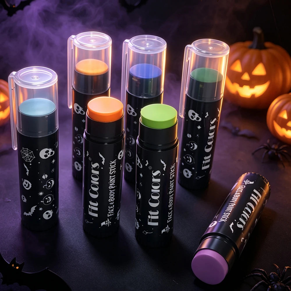 Dark Purple Face & Body Paint Stick – Waterproof Cosplay Makeup