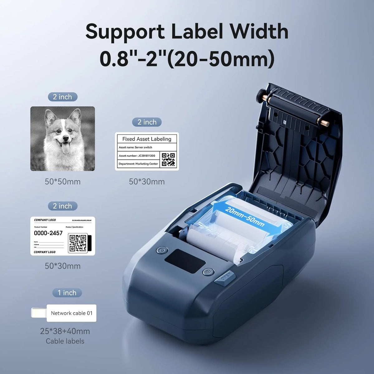 Niimbot M2 300DPI Portable Thermal Transfer Label Printer Thermal Label Printer PRIMED