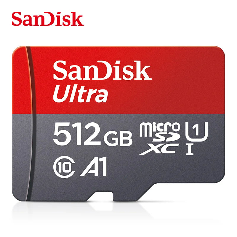 SanDisk Micro SD Card 256GB 128GB 64GB 32GB Class 10 UHS-I Micro SD Card PRIMED 512GB