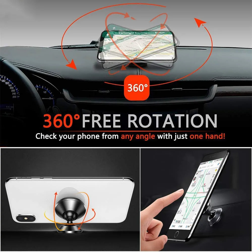 Universal Magnetic Car Phone Holder – Dashboard Mount Car Phone Holder PRIMED