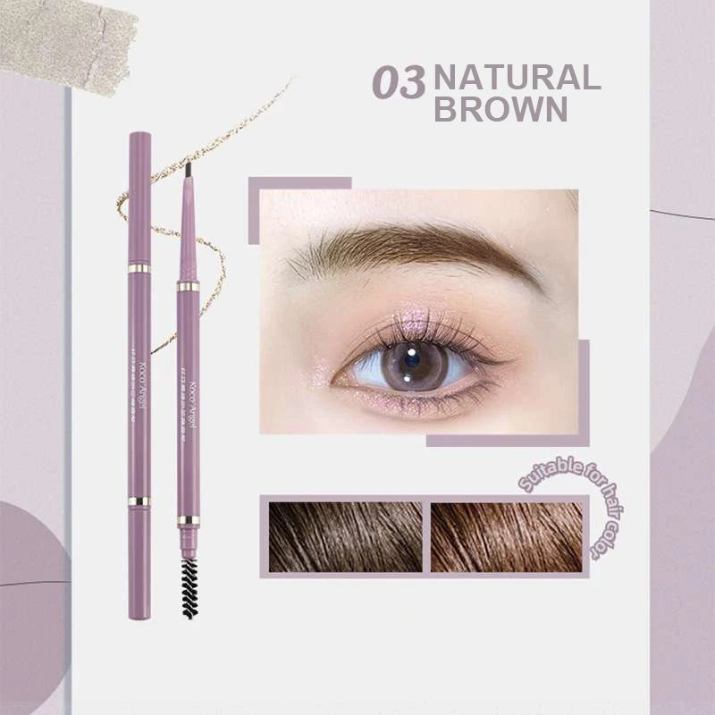 Waterproof Triangle Tip Eyebrow Pencil – Long-Lasting Tint