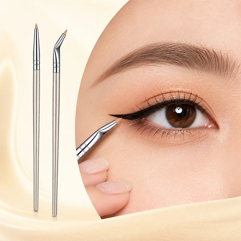 7-Pc Eye Makeup Brush Set – Angled Eyeliner & Concealer