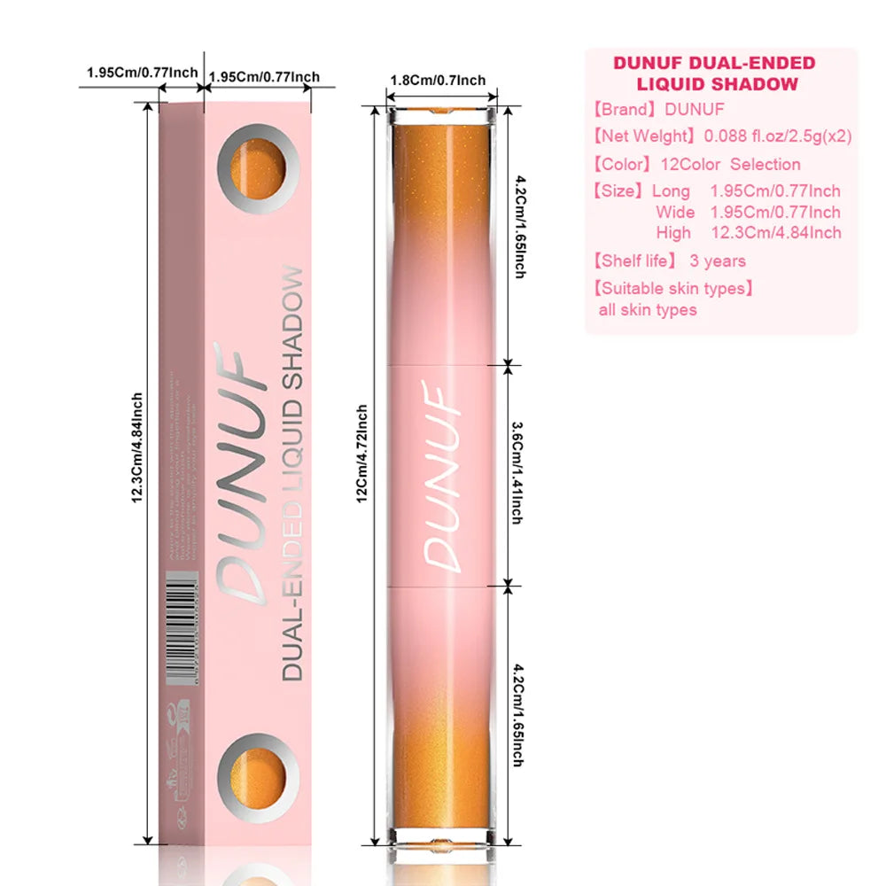 2-in-1 Glitter & Matte Liquid Eyeshadow Pen | Waterproof 24H Liquid Eyeshadow Pen PRIMED