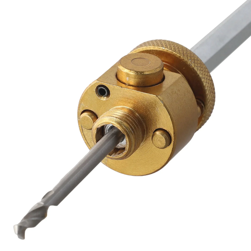 Quick-Release Hole Opener Connecting Rod – 8mm Hex Shank Drill Chuck Adapter PRIMED