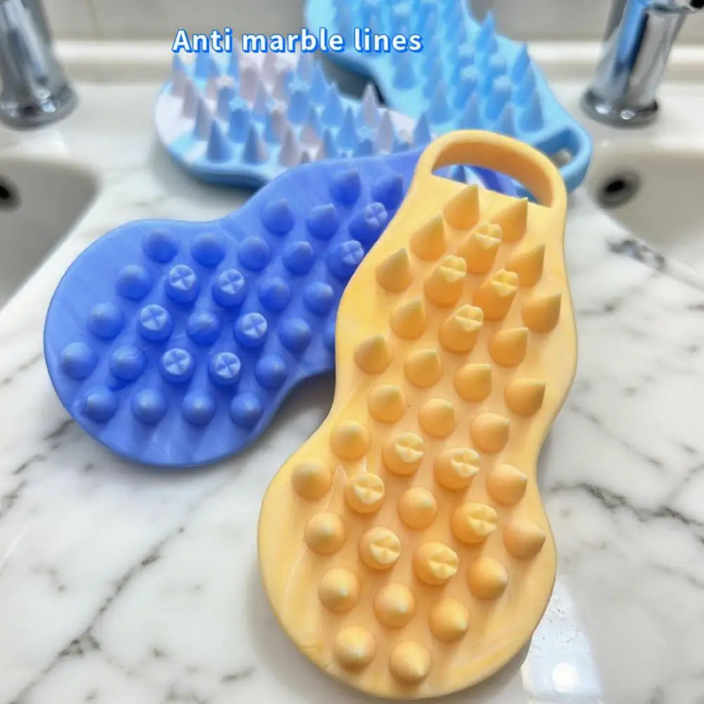 Soft Silicone Scalp Massage Brush – Anti-Slip Shower Comb Scalp Massage Brush PRIMED