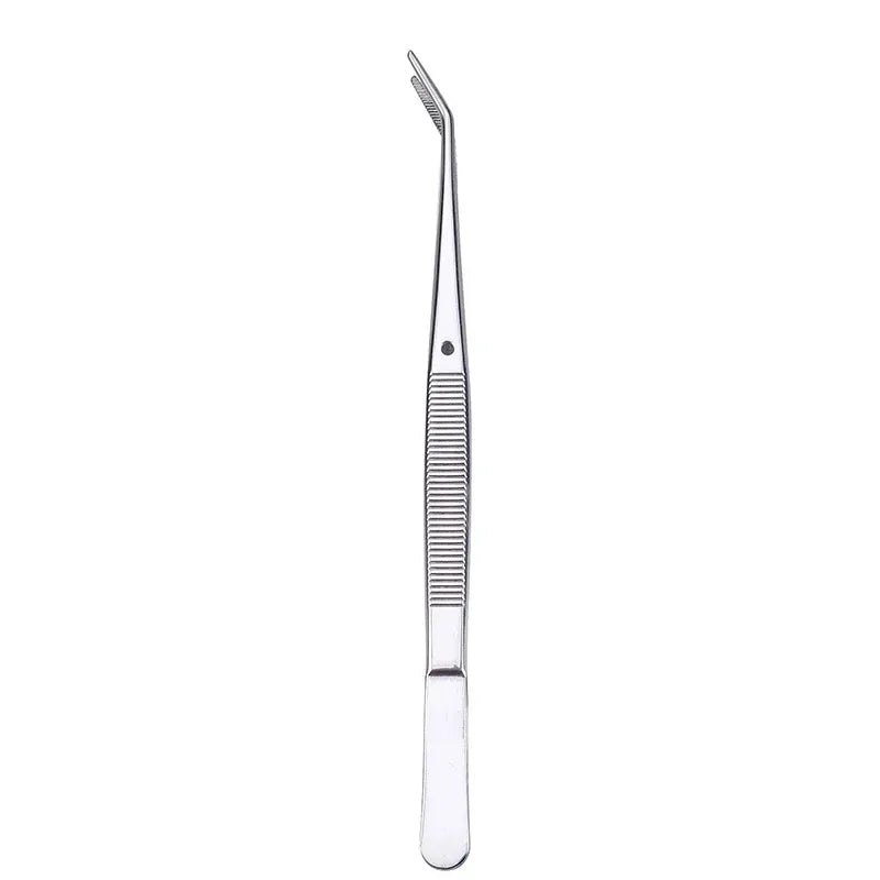 Stainless Steel Nail Art Nippers & Rhinestone Tweezers Tool Nail Art Tweezers PRIMED Silvery