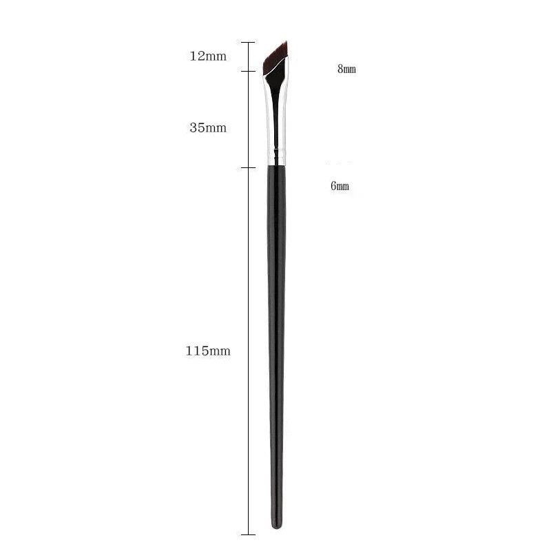 Sickle Blade Eyeliner & Eyebrow Detail Brush Set | Eye Makeup