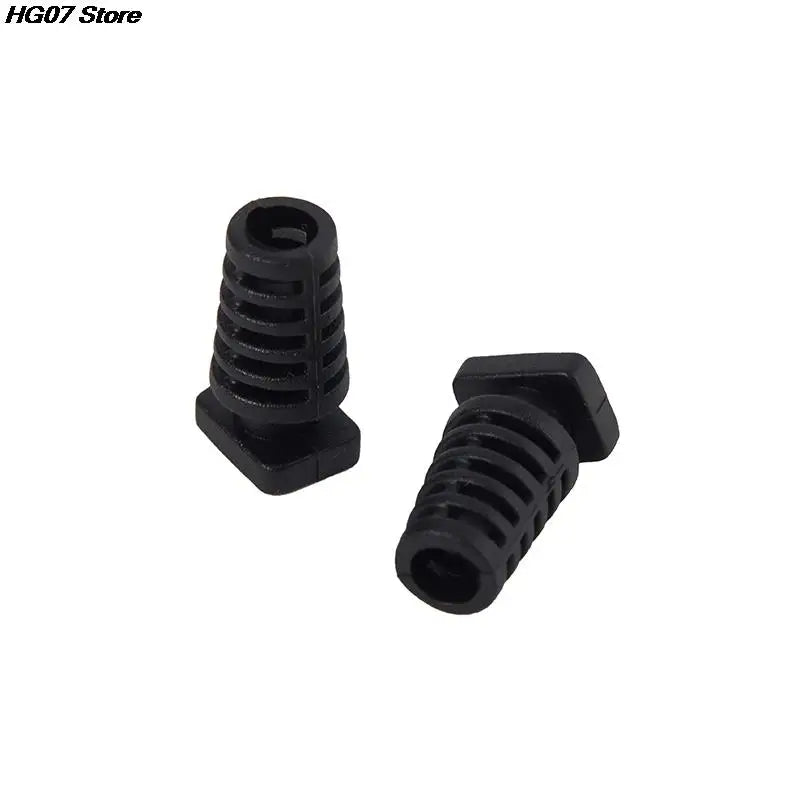 10-Pack 4.1mm Rubber Strain Relief Cord Boot Cable Protectors