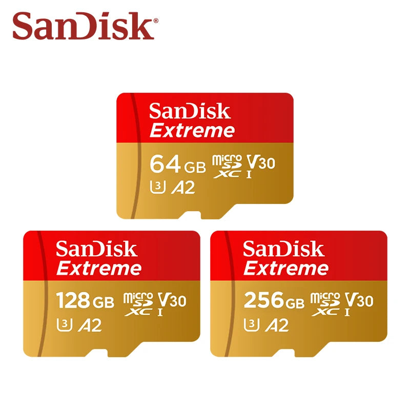 SanDisk MicroSD Card 4K V30 U3 A2 – Dash Cam & Drone Use MicroSD Memory Card PRIMED