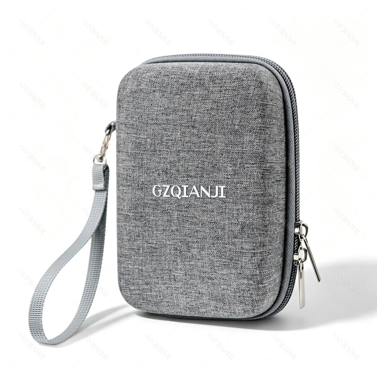 Canvas Carry Case for Niimbot D11 D110 B21 B203 Mini Printer Printer Carry Case PRIMED 1Gray Storage Bag