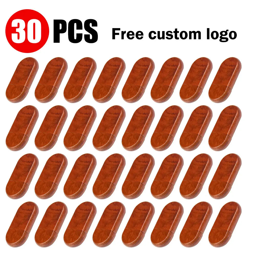 Wooden USB Flash Drive 4–128GB Bulk | Custom Logo Engraved USB Flash Drive PRIMED 4GB 30pcs rose wood China Mainland