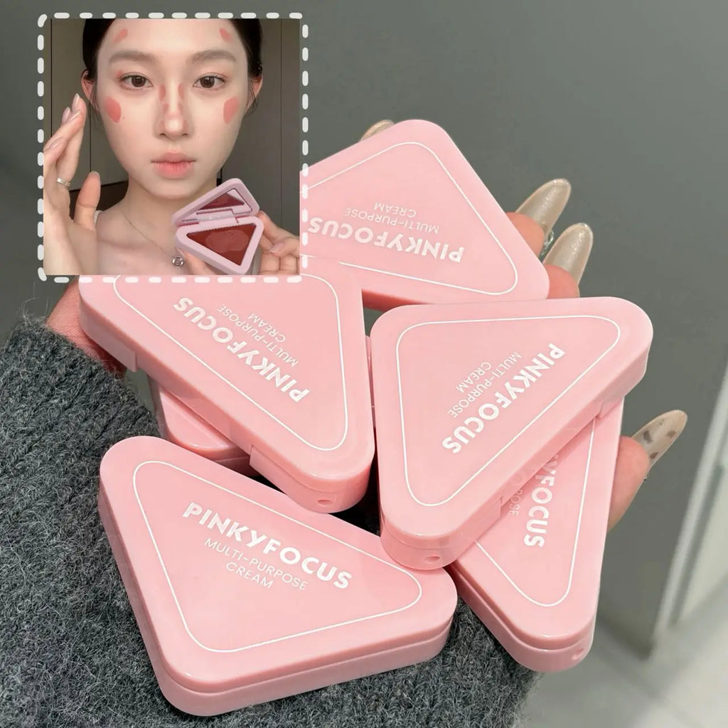 Raspberry Cream Blush & Lip Tint – Soft Mousse Matte Rouge
