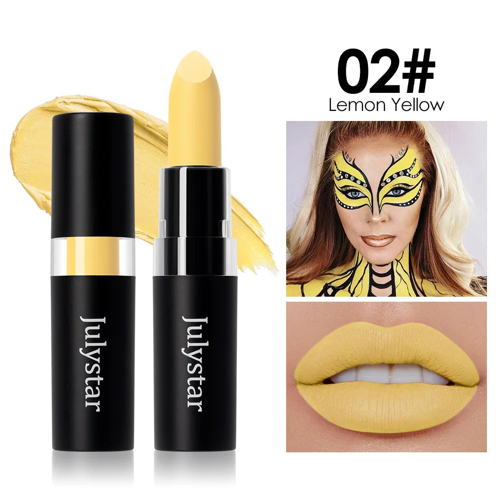 Julystar 12 Colors Matte Lipstick – Waterproof Bold Shades Matte Lipstick PRIMED 02 4.2g