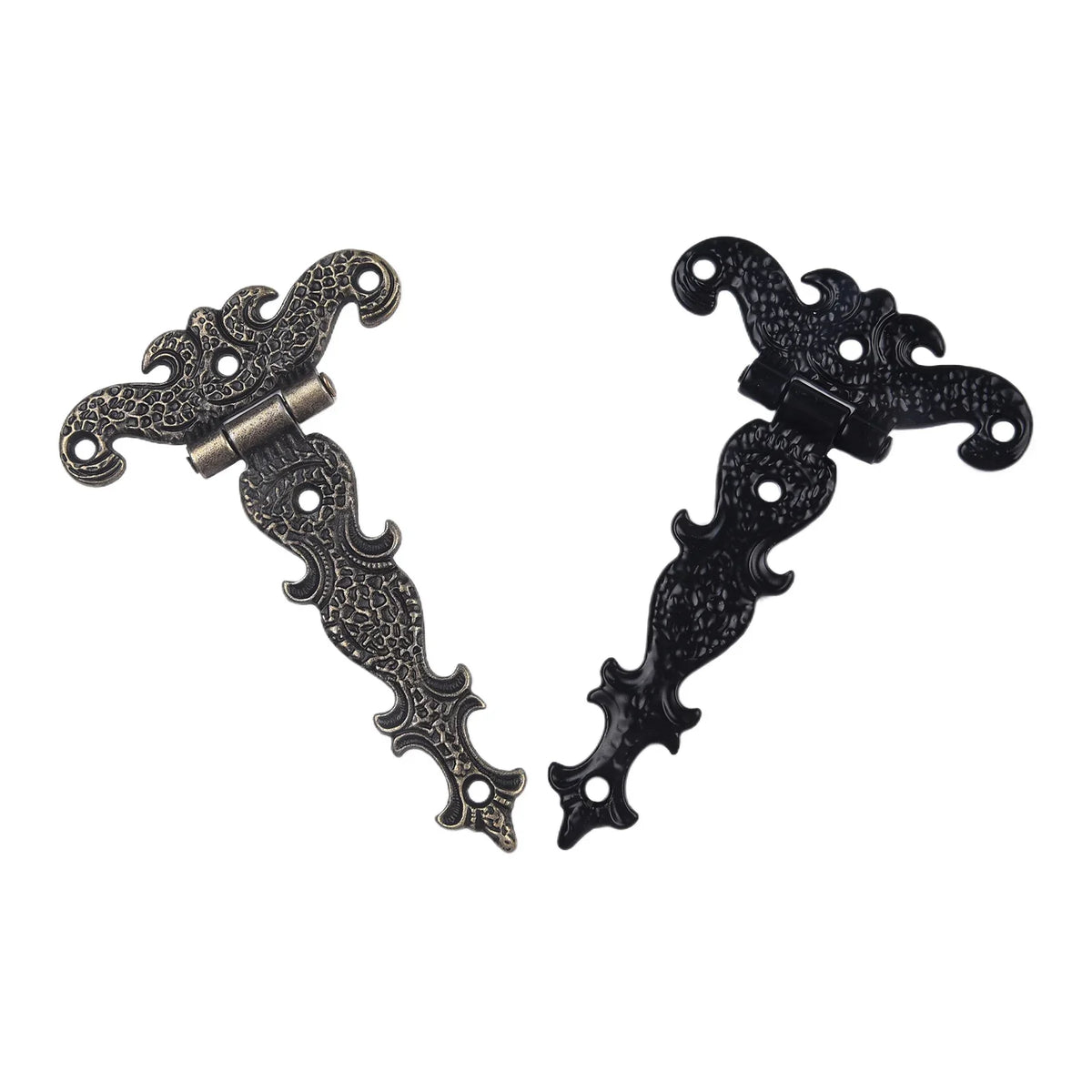 Zinc Alloy Vintage Butt Hinges 4PCS – Cabinet & Box Hardware