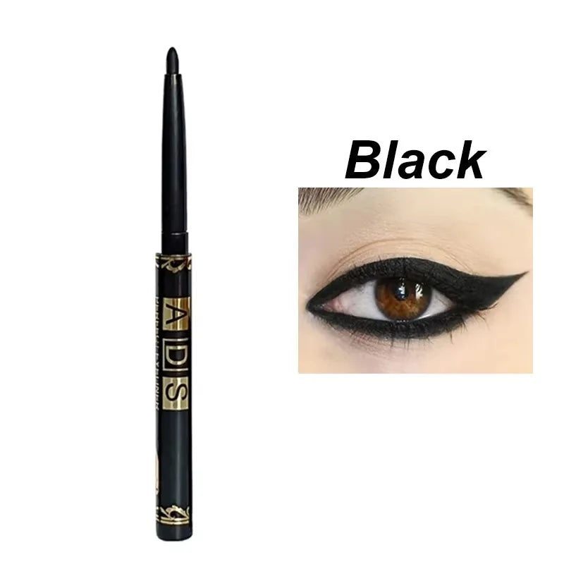 Waterproof Twist-Up Gel Eyeliner Pencil – 12-Hour Wear