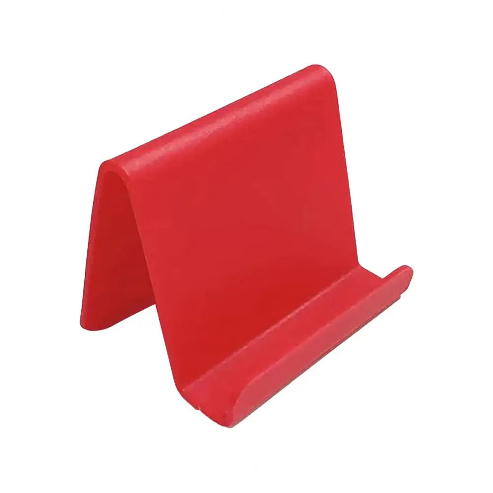 Universal Mini Desktop Phone Stand – Hands-Free Lazy Bracket Phone Desk Stand PRIMED Red