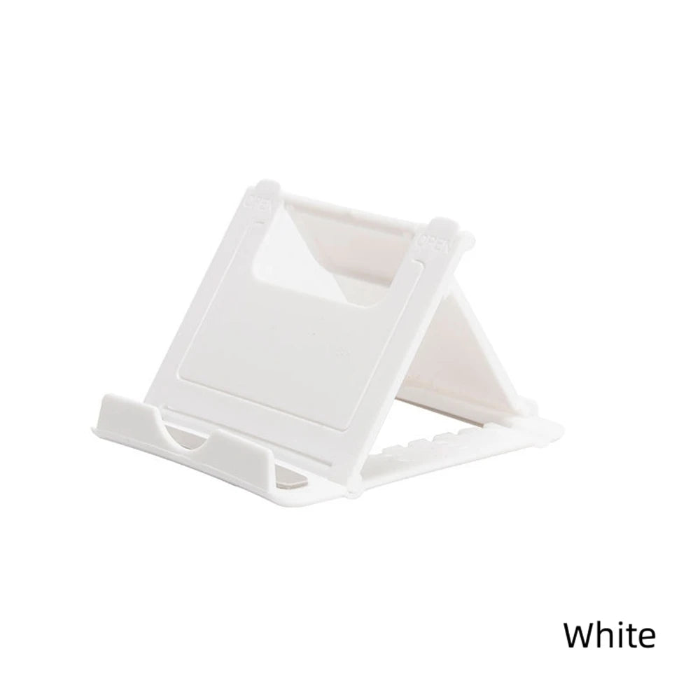 Universal Foldable Desk Phone & Tablet Stand | 6 Angles Phone & Tablet Stand PRIMED White