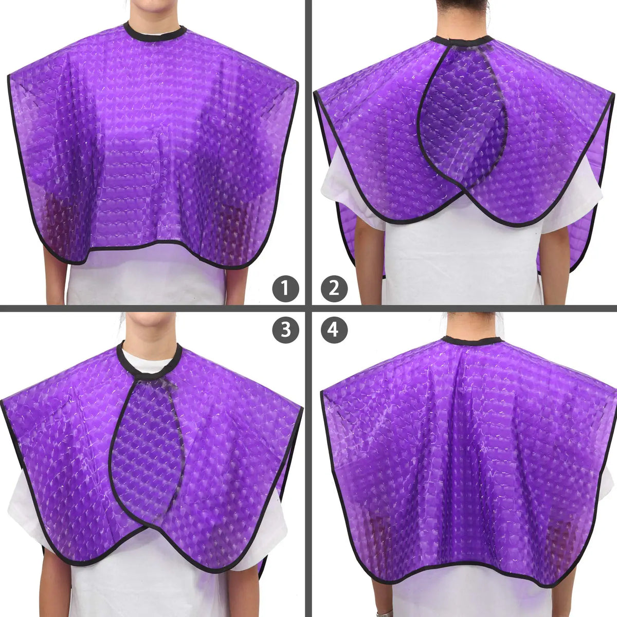 Waterproof Hairdressing Cape for Hair Dye & Haircuts