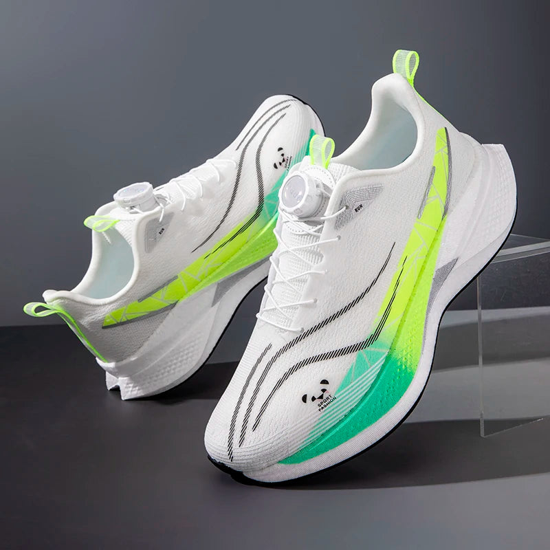 LETCOMFIT Carbon Plate Running Shoes – Lightweight Mesh Sneakers Running Shoes PRIMED