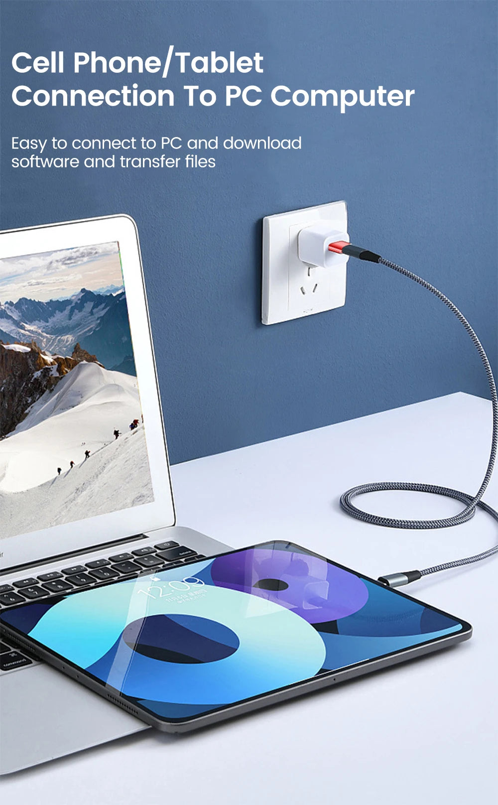 USB-C to USB-A 3.0 OTG Adapter – Mac, iPad, Samsung & More