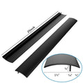 Silicone Stove Gap Covers – Heat-Resistant Gap Filler 2 Pcs Stove Gap Cover PRIMED 25 inch