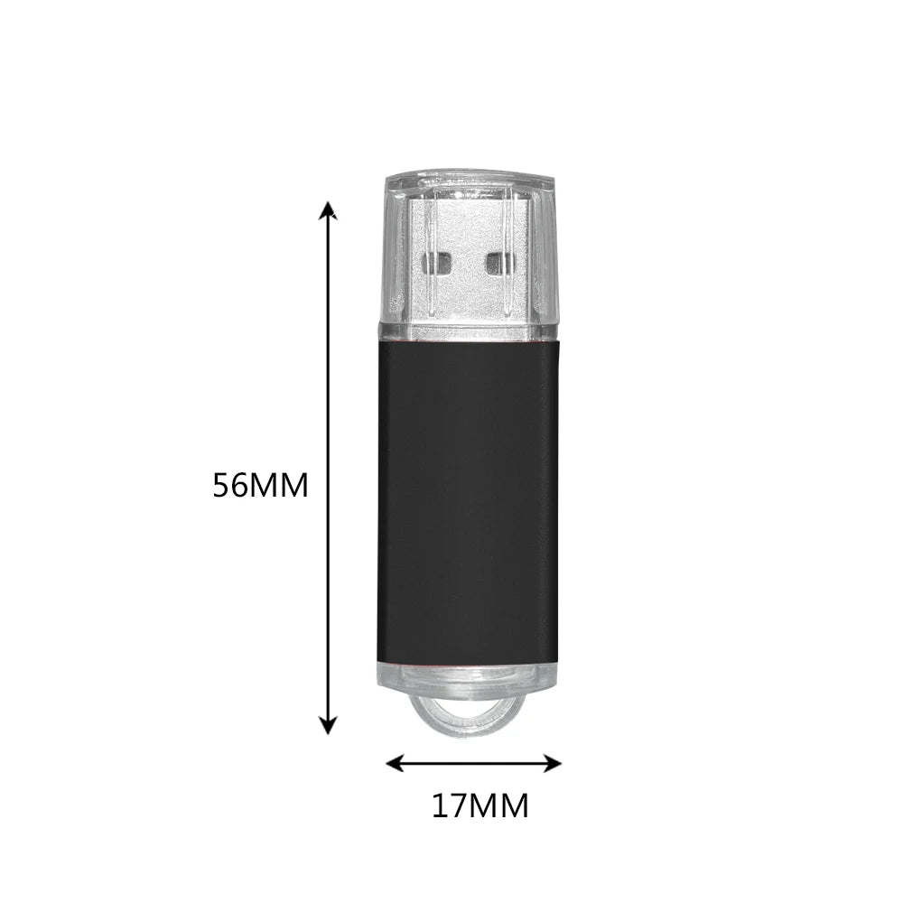 Metal USB 2.0 Flash Drive 4GB–64GB Bulk | Custom Logo USB Flash Drive PRIMED