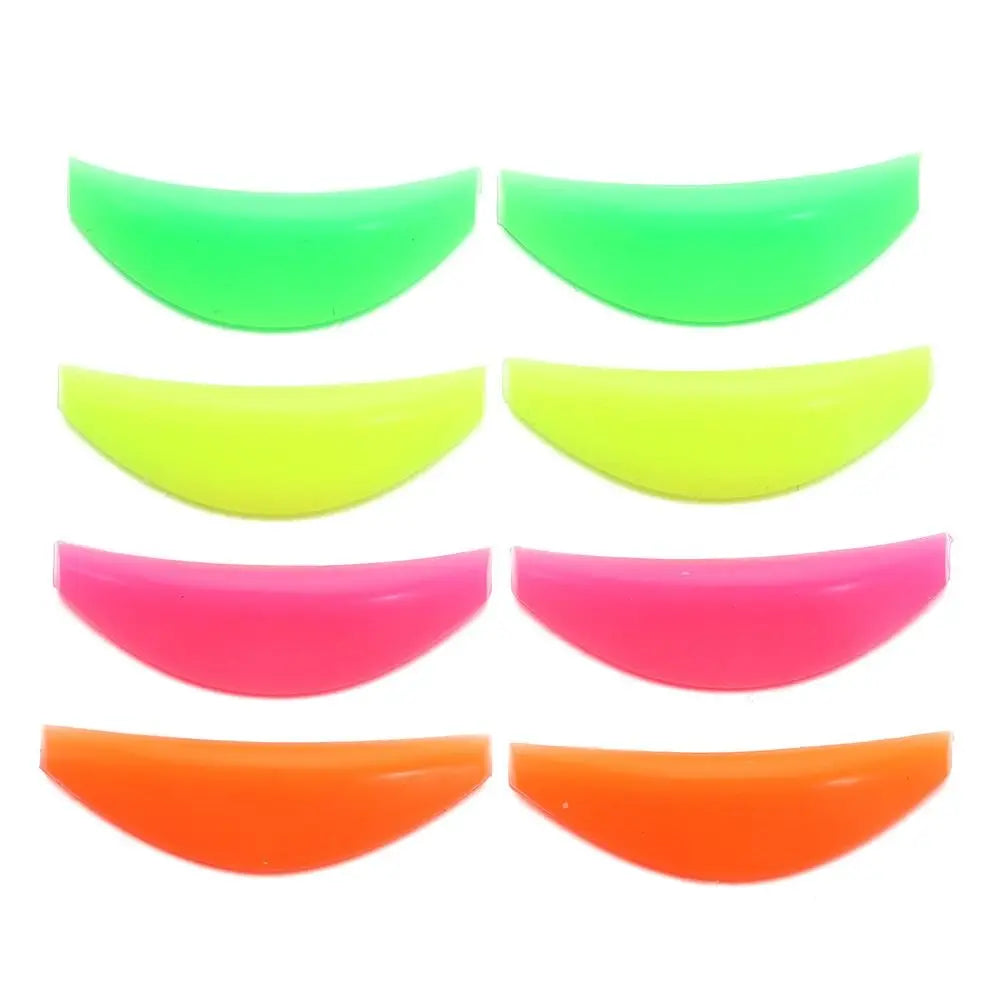 Silicone Eyelash Perm Pads 8pcs | Lash Lift Curling Shield Lash Perm Pads PRIMED Ivory